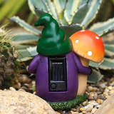 Solar Lamp Mushroom Garden Gnome