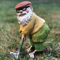 Golfing Garden Gnome