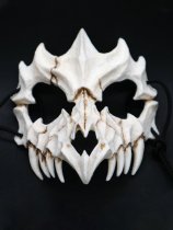 Halloween Party Decoration Simulation Dragon Bone Resin Mask