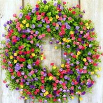 💐🎉Farmhouse Colorful Cottage Wreath(🎁Spring Hot Sale- 45%OFF🎁)