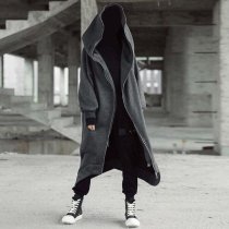 Unisex Long Sleeve Hooded Nazgul Long Coat