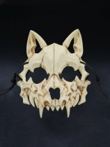 Halloween Party Decoration Simulation Werewolf Bone Resin Mask
