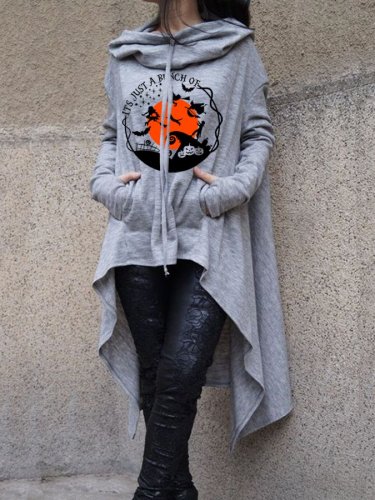 That's the witch hooded mid-length sweater
