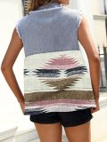 Vintage Denim Panelled Vest