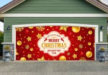 Merry Christmas Garage Door  NEW