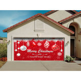 Santa's Merry Christmas Garage Door Mural