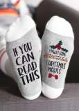 Christmas Socks  If you can read this, I am watching Hallmark Christmas Movie 