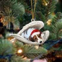 Kooikerhondje Sleeping Angel Christmas Ornament