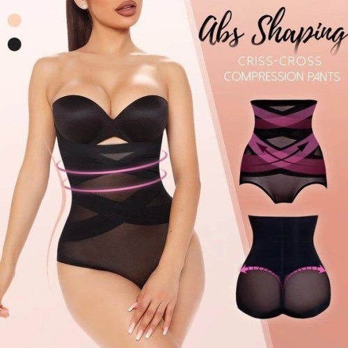 🥳Buy 2 Save 10% Off 🎉-Cross Compression Abs Shaping Pants💅