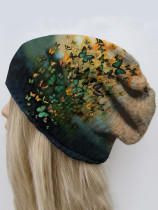 Retro Butterfly Slouchy Beanie Baggy Hat Cap