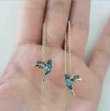 Vintage bird earrings