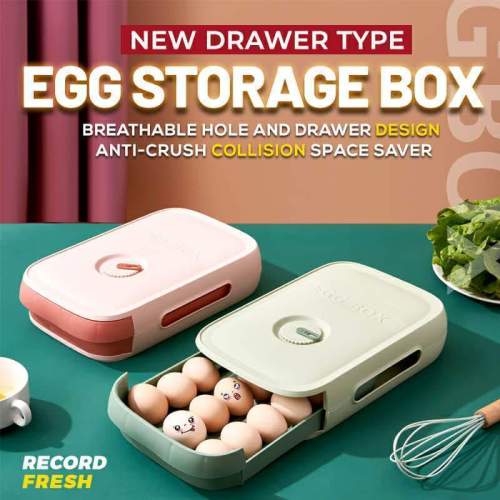 (🔥HOT SALE - 50% OFF) New Drawer Type Egg Storage Box