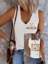Women's Country Western Casual Tank Top