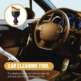 Exclusive logo car interior cleaning multi-tool brush