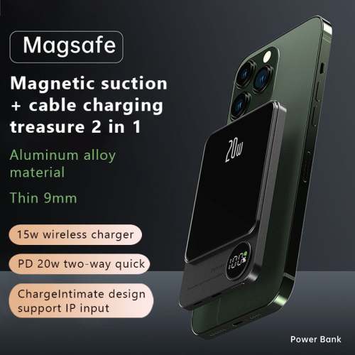 (🔥 Early Mother's Day Sale - BUY 1 FREE SHIPPING)-Macsafe Powerbank Magnetic-(Buy 10000mAh save more)