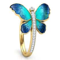 Butterfly Ring Personality Ring