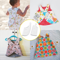 🔥Last Day 49% OFF - Reversible Mobius Baby Vest Template Set - With Instructions