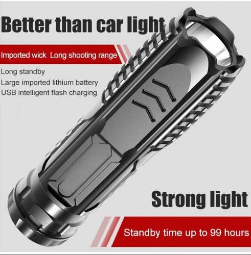 🔥Last Day 50% OFF🔥Multifunctional Rechargeable Flashlight🔥
