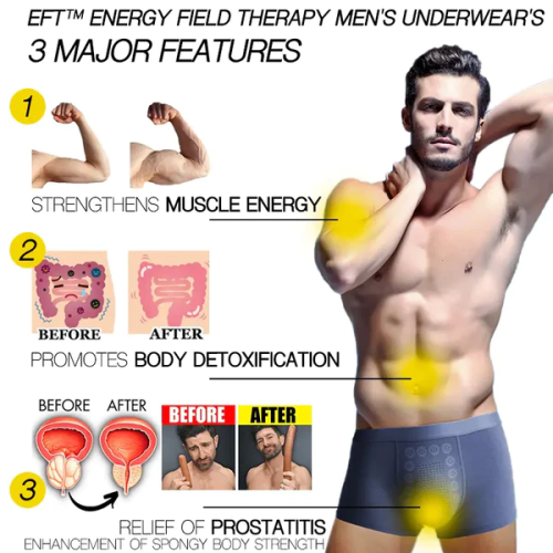 SUMMER HOT SALE 50% OFF-ENERGY FIELD THERAPY MEN'S UNDERWEAR-BUY 2 GET 1 FREE