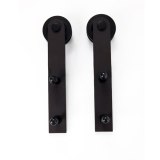 One Pair Rustic Sliding Barn Door Hardware Hanger Roller