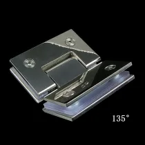 Stainless Steel Hinge for 8-10mm glass Bracket Glass to Glass Door Hinges Bathroom Shower Door Bracket Glass Door Hinge