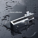 Shower room door latches bathroom glass door lock double door sliding door Bolts kits without opening hole hardware