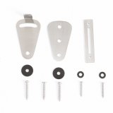 Carbon Steel barn Door Lock stainless steel door Latch Furniture Hardware lock for sliding door