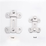 Stainless Steel Latch Lock for barn Sliding door Home Safety Lock barn door hardware