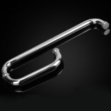 304 Stainless Steel Shower Room Glass Door Handle Pull Knobs Handrail bathroom Hardware handle for interior glass door