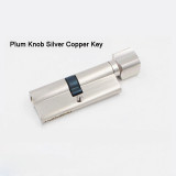 Anti-theft Door Lock Copper Locking Security Core 65mm-70mm Door Cylinder with keys door lock interior for home Hardware