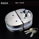 304 stainless steel Central Glass Door Lock Entry Gate 10-12mm Glass Swing Push Sliding Door Lock for home with Keys