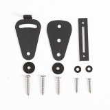 Carbon Steel barn Door Lock stainless steel door Latch Furniture Hardware lock for sliding door
