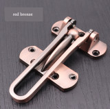 Zinc alloy Hasp Latch Door Chain Anti-theft Clasp Convenience Window Cabinet locks for home