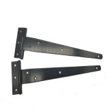 Black IronT hinges Cabinet furniture Hinge Garden Shed 3-12inch Wooden Door Gate for light door gate furniture hardware