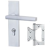 American space aluminum indoor handle lock bedroom European antique wooden door handle hardware lock