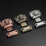 Universal Zinc Alloy Brushed Furniture Bolt Security Sliding Thickened Cabinet Latch door lock pin