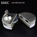304 stainless steel Central Glass Door Lock Entry Gate 10-12mm Glass Swing Push Sliding Door Lock for home with Keys