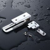 Shower room door latches bathroom glass door lock double door sliding door Bolts kits without opening hole hardware