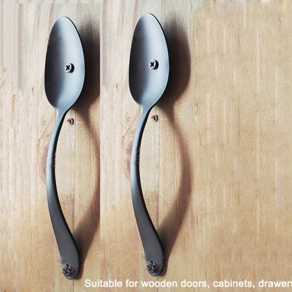 Modern Black Cabinet Handle Closet drwawer Wooden Door Handle and knobs kitchen Handles for Furniture interior