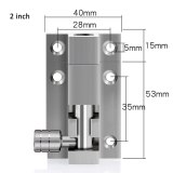 Safety bolts anti-theft lock buckle thickened stainless steel bedroom door and window latch
