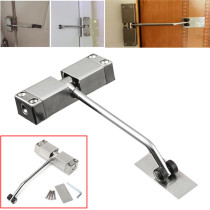 20-40kg Automatic Mounted Spring Door Closer Stainless Steel Adjustable Surface Door Closer 160x96x20mm