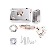 Exterior Iron Door Locks Security Anti-theft Lock Multiple Insurance Lock Wood Gate Lock for Furniture Hardware