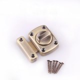 Universal Zinc Alloy Brushed Furniture Bolt Security Sliding Thickened Cabinet Latch door lock pin