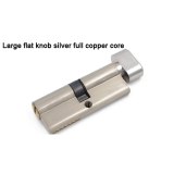 Anti-theft Door Lock Copper Locking Security Core 65mm-70mm Door Cylinder with keys door lock interior for home Hardware