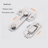 Stainless Steel Latch Lock for barn Sliding door Home Safety Lock barn door hardware