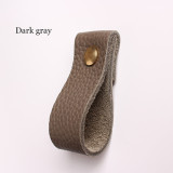 Nordic wardrobe cabinet door handle Soft Leather Door Handles