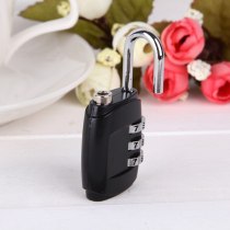 3 Digit Password Combination Padlock Suitcase Luggage Metal Code Lock Mini Coded Keyed Anti Theft locks