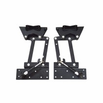 2 Pcs Up Top Coffee DIY Hardware Furniture Hinge Gas Hydraulic 350N 50kg Table Lift and Folding computer desktop hinges