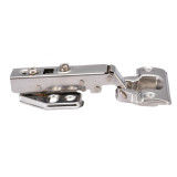 Safety Door Hydraulic Hinges Door Soft Close Full Overlay Hinge Plate Damper Buffer