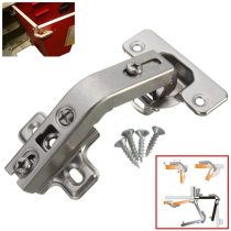 135 Degree Corner Folded Cabinet Door Hinges Kitchen Bathroom Cupboard Hinge 2 Holes